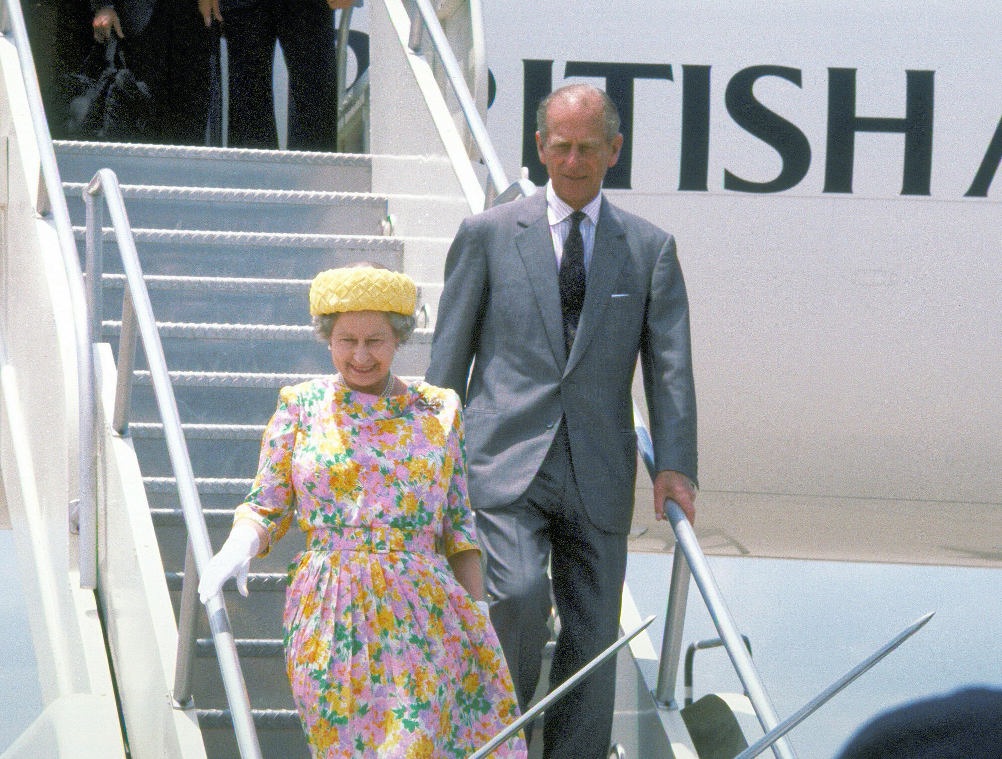 Queen Elizabeth II and Prince Philip.